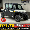 2027 Kawasaki Ridge Crew HVAC White/Beige - photo 1