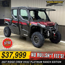 2027 Kawasaki Ridge Crew HVAC Platinum Ranch Edition - photo 1