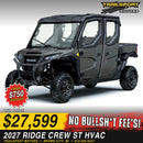 2027 Kawasaki Ridge Crew ST HVAC - photo 1