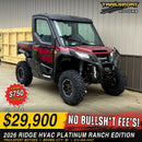 2026 Kawasaki Ridge HVAC Platinum Ranch Edition - photo 1