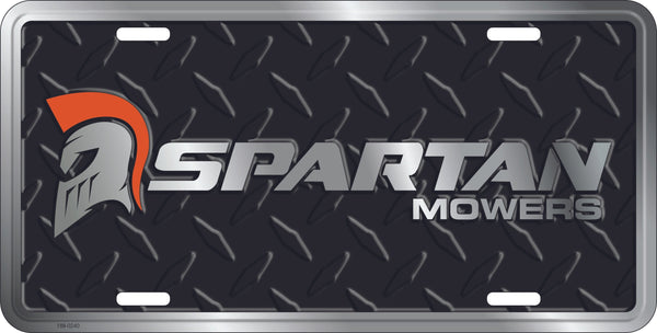 SPARTAN LICENSE PLATE