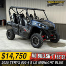 2025 Kawasaki Teryx 800 4 S LE Midnight Blue - photo 1