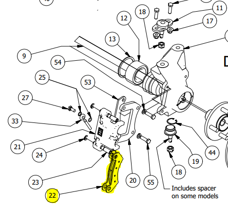 BRAKE PAD LARGE UTV (716-2006-00)