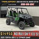2025 Kawasaki Teryx 800 4 S LE Cypher Camo