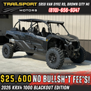2026 Kawasaki Teryx KRX4 1000 Blackout Edition
