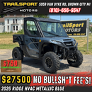 2026 Kawasaki Ridge HVAC Metallic Bluish Gray