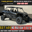 2026 Kawasaki Teryx KRX4 1000 Blackout Edition