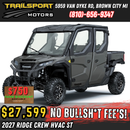 2027 Kawasaki Ridge® Crew ST HVAC