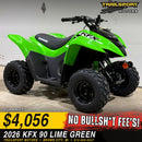 2026 Kawasaki KFX 90 Lime Green E-Start & Automatic - photo 1