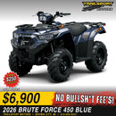 2026 Kawasaki Brute Force 450 Blue - photo 1