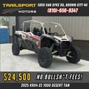 2025 Kawasaki Teryx KRX4 1000 eS Sand Beige