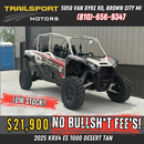 2025 Kawasaki Teryx KRX4 1000 eS Sand Beige