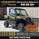 2025 Kawasaki Ridge Limited HVAC 1000