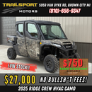 2025 Kawasaki Ridge® Crew HVAC 1000 | Camo