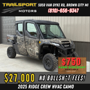 2025 Kawasaki Ridge® Crew HVAC 1000 | Camo