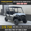 2025 Kawasaki MULE Pro FXT EPS 1000 LE Ice Gray