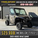 2025 Kawasaki Ridge 1000 HVAC Camo