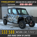 2025 Kawasaki Ridge® XR Crew Limited HVAC 1000