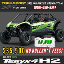 2026 Kawasaki TERYX®4 H2 Supercharged 250hp