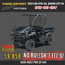2026 Kawasaki MULE SX 4x4 Grayish Blue