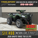 2026 Kawasaki Brute Force 750 SE EPS