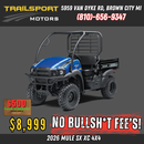 2026 Kawasaki MULE SX XC 4x4 Metallic Sierra Blue