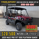 2026 Kawasaki MULE Pro FXT EPS 1000 Platinum Ranch Edition
