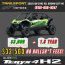 2026 Kawasaki TERYX®4 H2 Supercharged 250hp