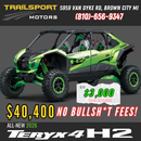 2026 Kawasaki TERYX®4 H2 DELUXE eS Supercharged 250hp