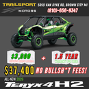 2026 Kawasaki TERYX®4 H2 DELUXE eS Supercharged 250hp