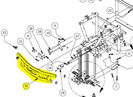 770-3382-00-05 INTMDR 2018 FT BUMPER ASSY PAINTED