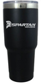 BLACK STAINLESS TUMBLER MUG