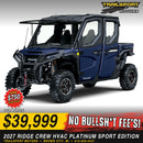 2027 Kawasaki Ridge Crew HVAC Platinum Sport Edition - photo 1