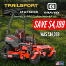 *CLEARANCE* 2024 Gravely Pro Turn 360 Kawasaki FX850V 29.5hp EFI