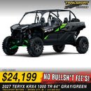 2027 Kawasaki Teryx KRX4 1000 TR 64-inch Gray/Green - photo 1