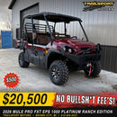 2026 Kawasaki MULE Pro FXT EPS 1000 Platinum Ranch Edition