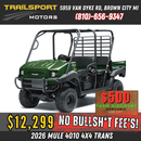 2026 Kawasaki MULE 4010 Trans 4x4 Green