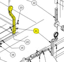 Height/Pitch Adjustable Lower Drive Arm 431-0002-00