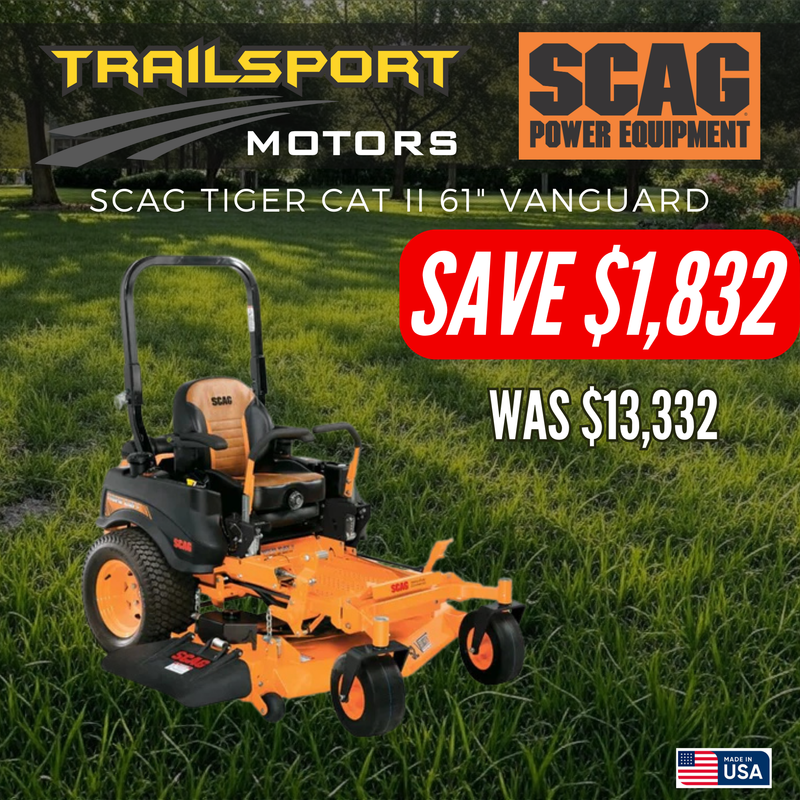 CLEARANCE* SCAG Tiger Cat II 61