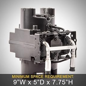 SCP4102 Stratos 4" Turbo Dual Axail Heater w/ 2 Vent Ducts