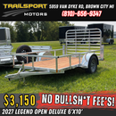 2027 LEGEND Open Deluxe 6x10