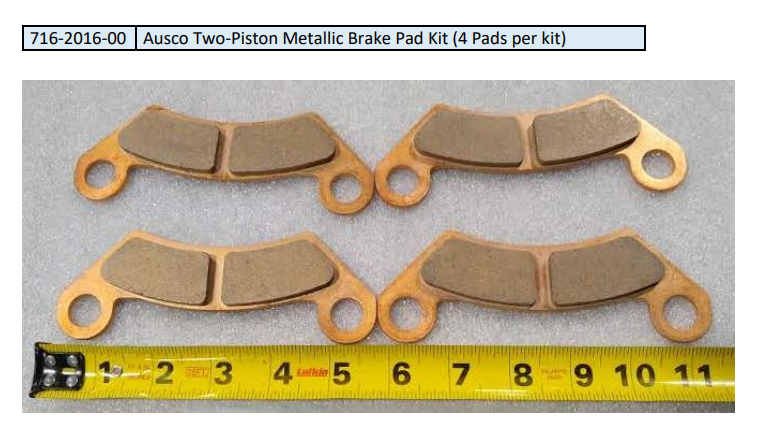 2014-17 Crew/Truck Front Brake Pads 716-2016-00 | L1009800191 - Intimidator UTV Central