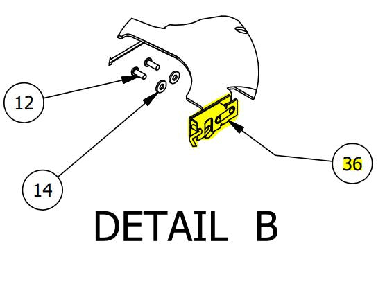 GC1K Hood Latch 752-1010-10 - Intimidator UTV Central