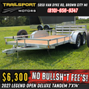 2027 LEGEND Open Deluxe Tandem 7x14