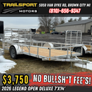 2026 LEGEND Open Deluxe Single 7x14