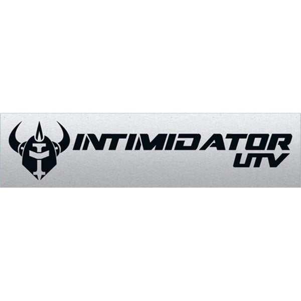 Intimidator Large Coil Sign 72" x 18" - Intimidator UTV Central