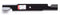 60" Oregon Notched High Lift Blade 94-055 (Sold Individually) 20.5 Gravely
