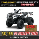 2025 Kawasaki Brute Force 450 White