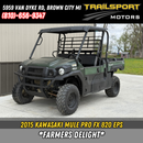 Pre-Owned 2016 Kawasaki MULE Pro FX 820 EPS