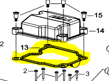 TGB 1000cc Valve Cover Gasket 911597 | L1009000065 - Intimidator UTV Central